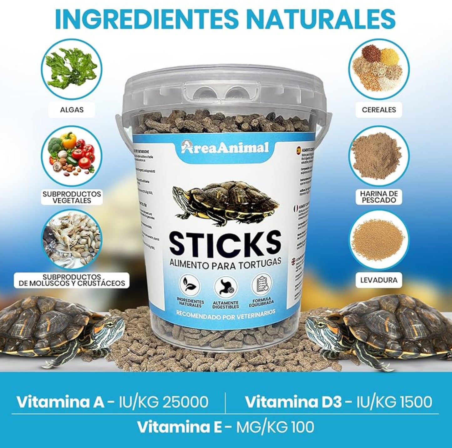 Comida Tortuga de agua 300G