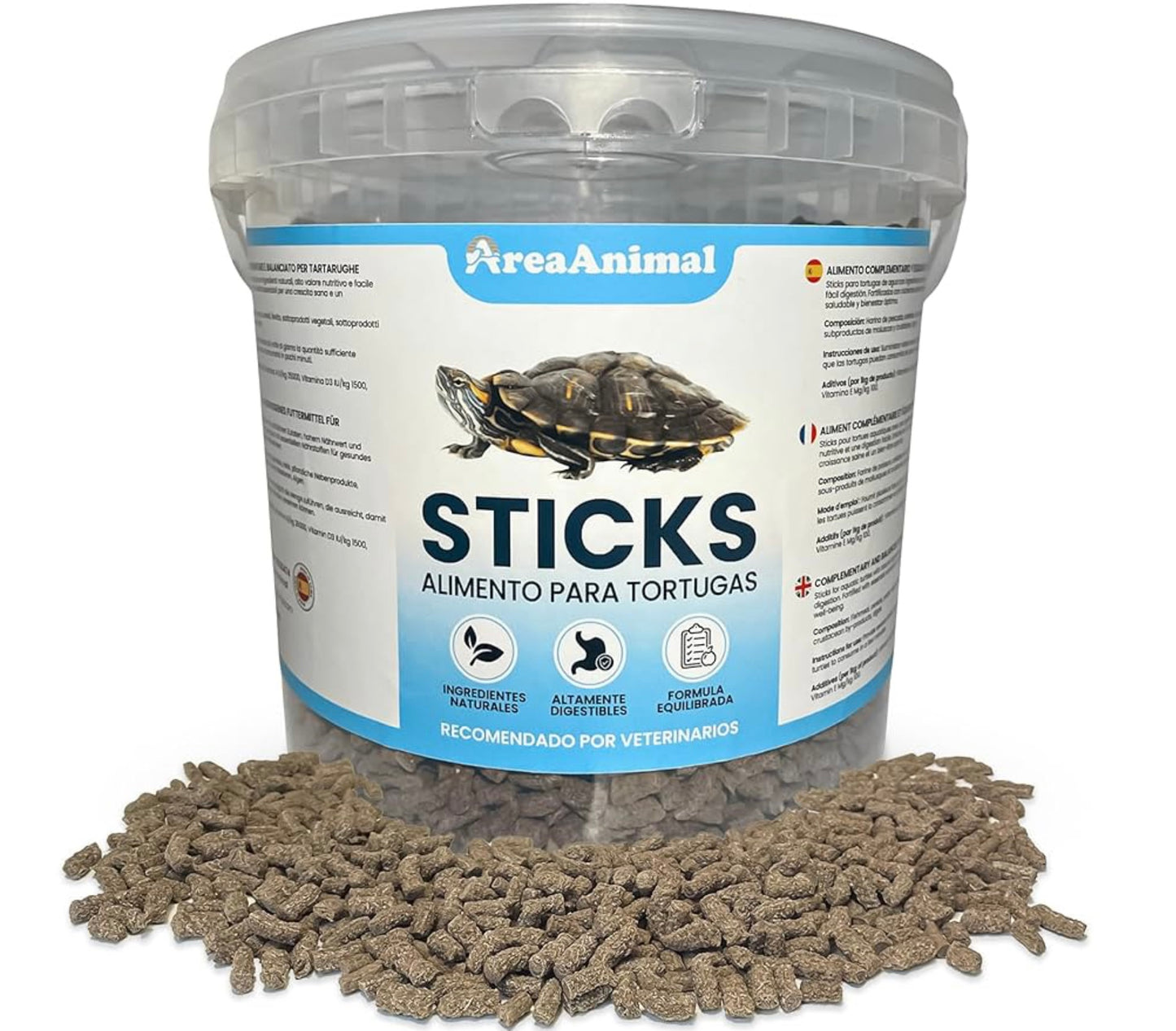Comida tortugas de agua 1.5 KG