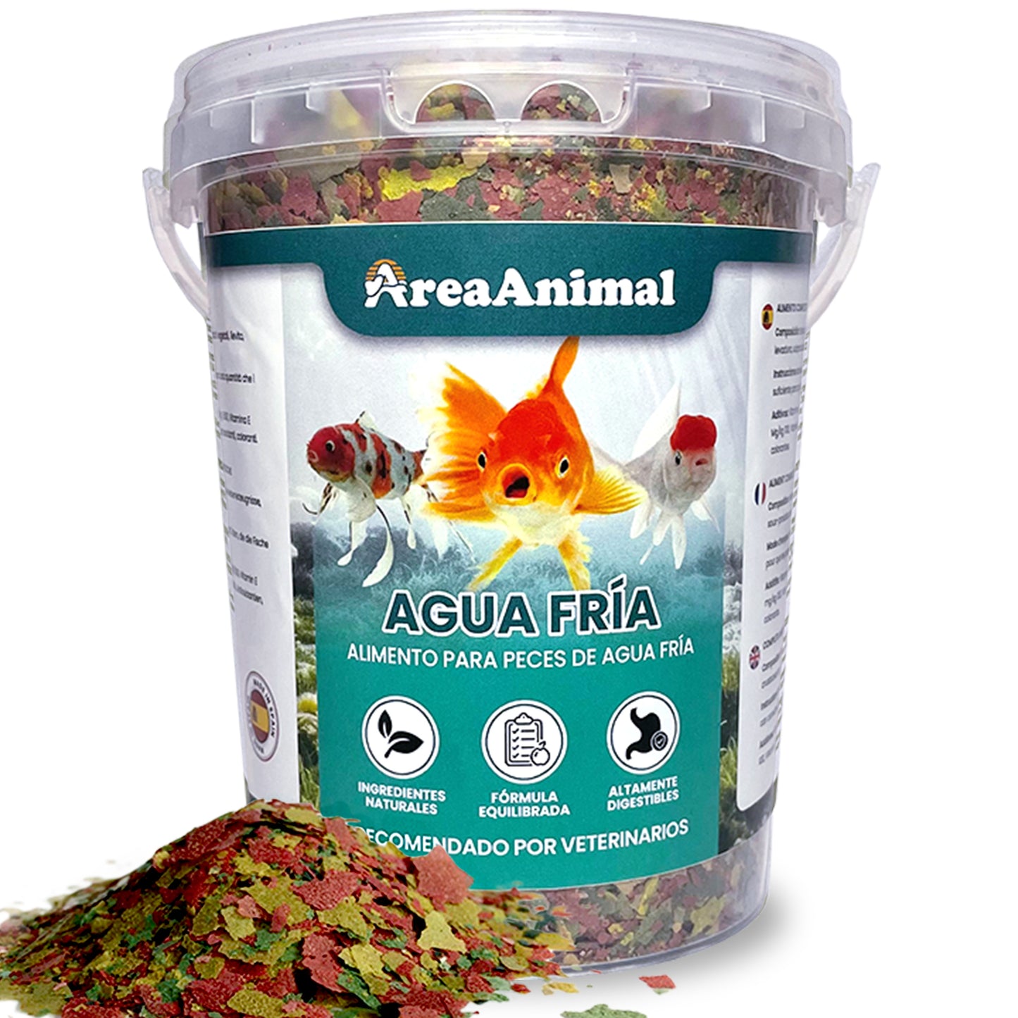 Comida para peces de agua fría