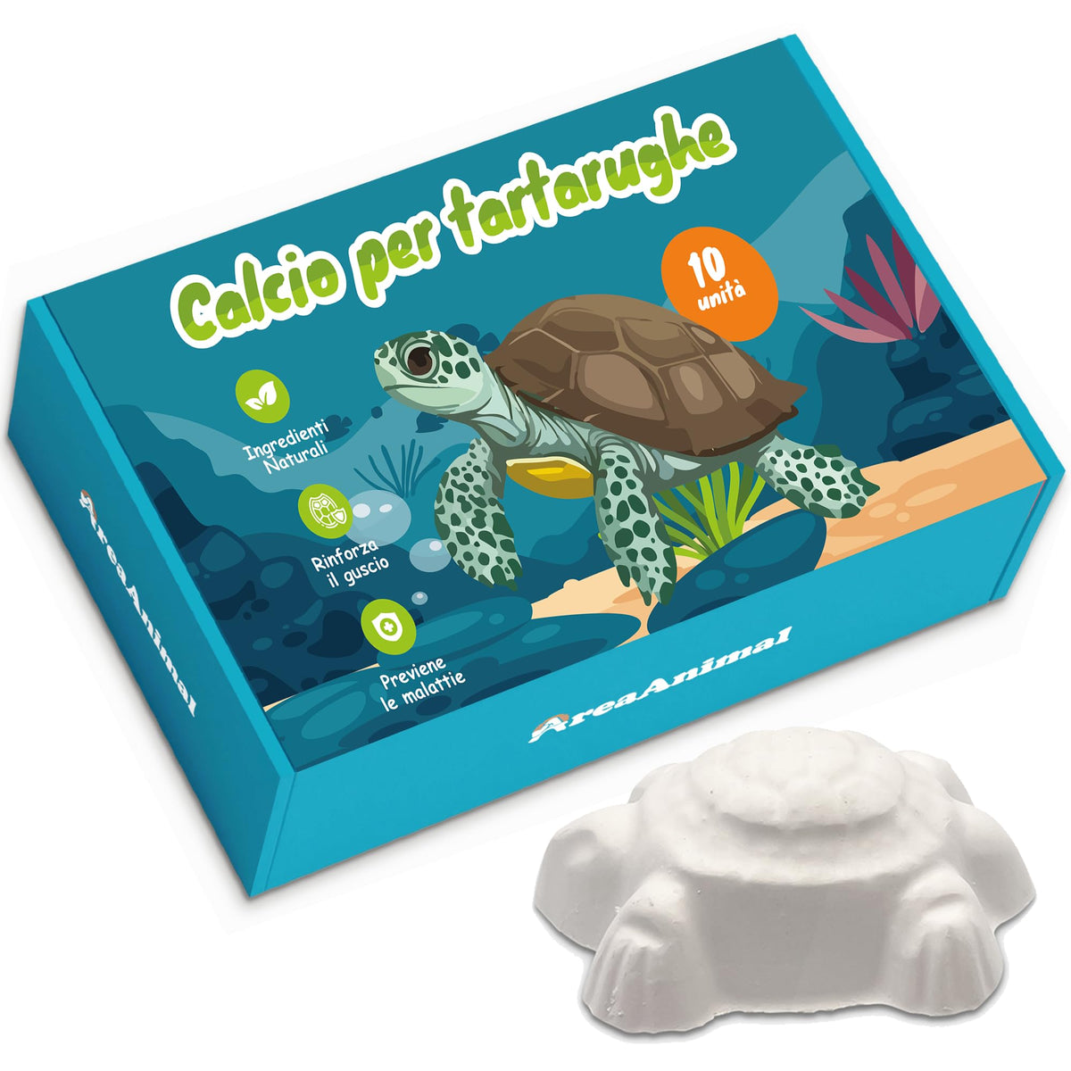 Calcio para Tortugas de Agua · 10 uds