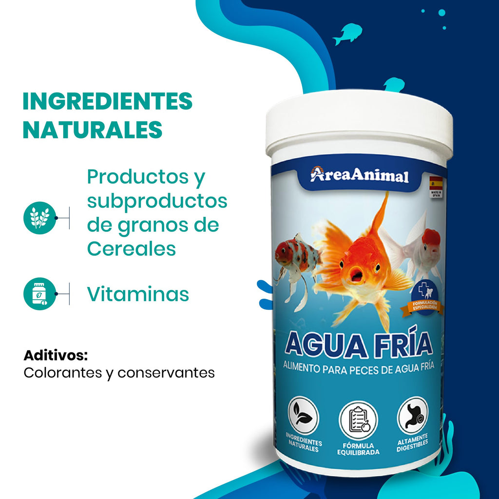 Escamas para Peces de Agua Fría · 50 g