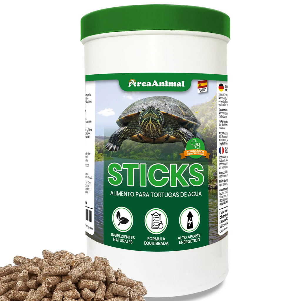 Sticks para Tortugas de Agua · 250 g
