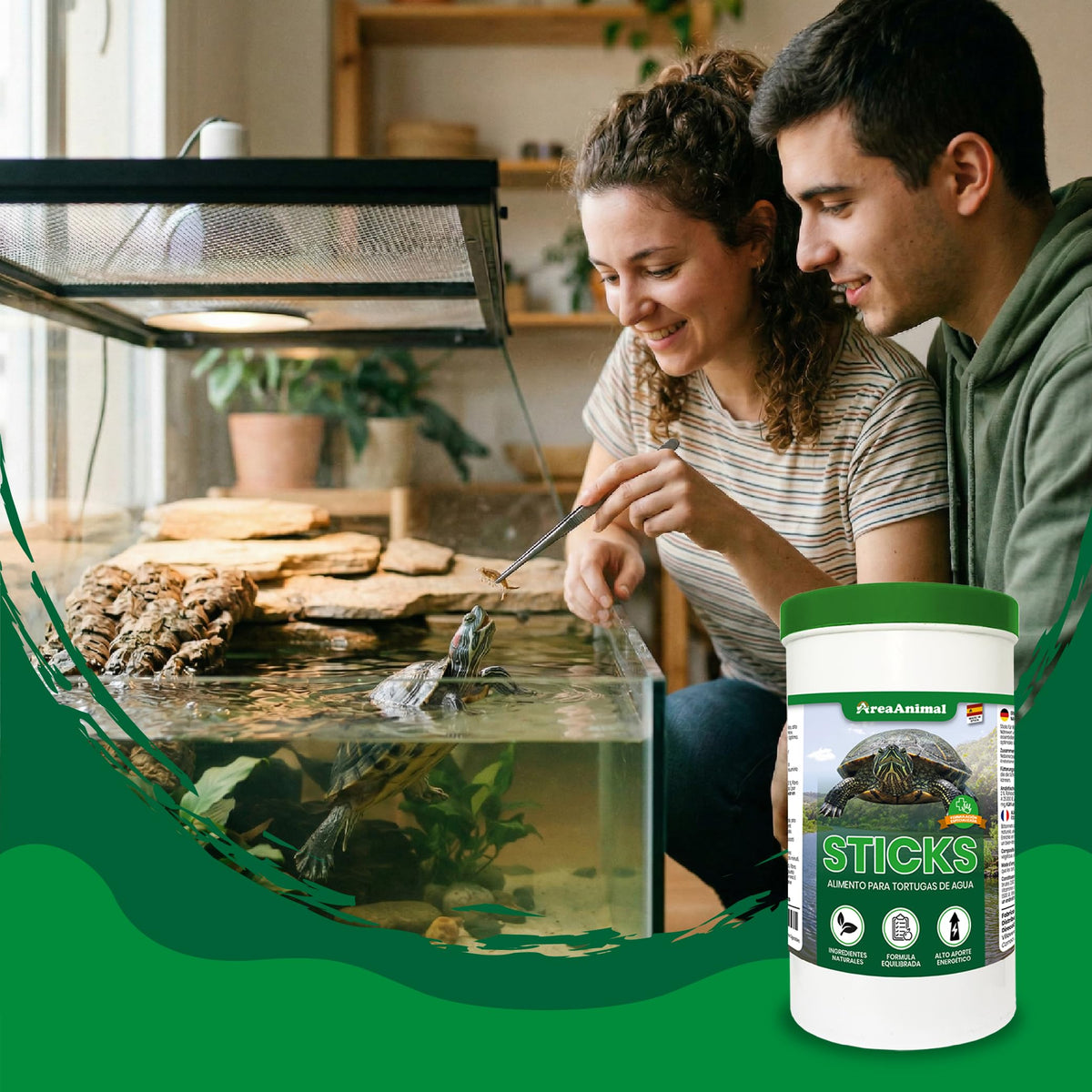 Sticks para Tortugas de Agua · 250 g