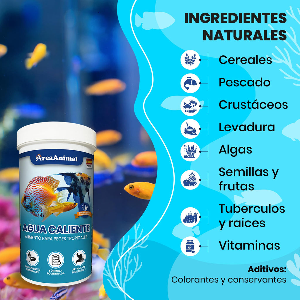 Escamas para Peces Tropicales · 50 g