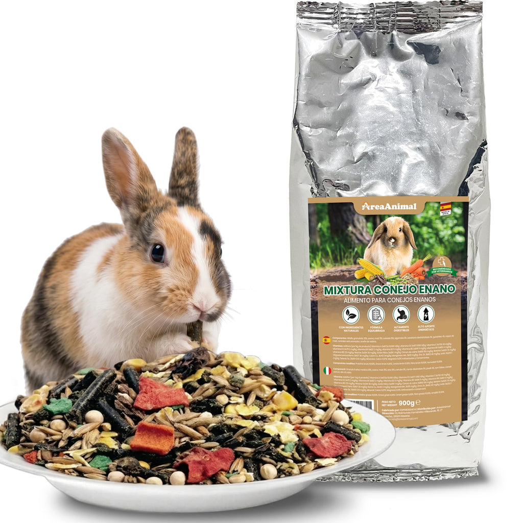 Comida para Conejos Enanos · 900 g