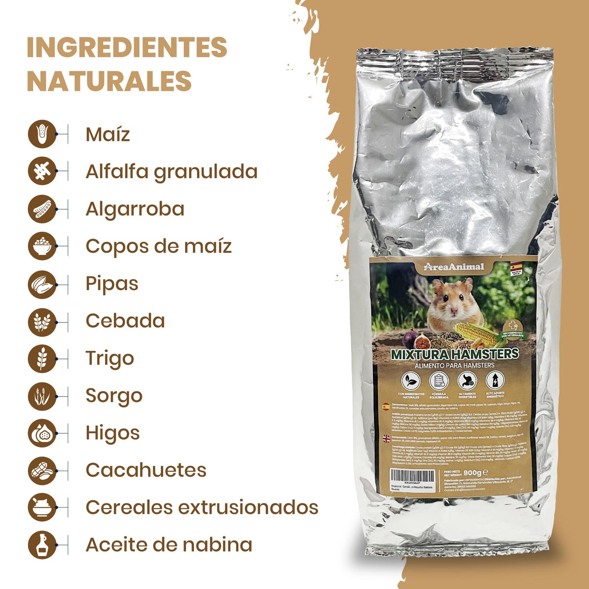 Comida para Hámsters · 900 g