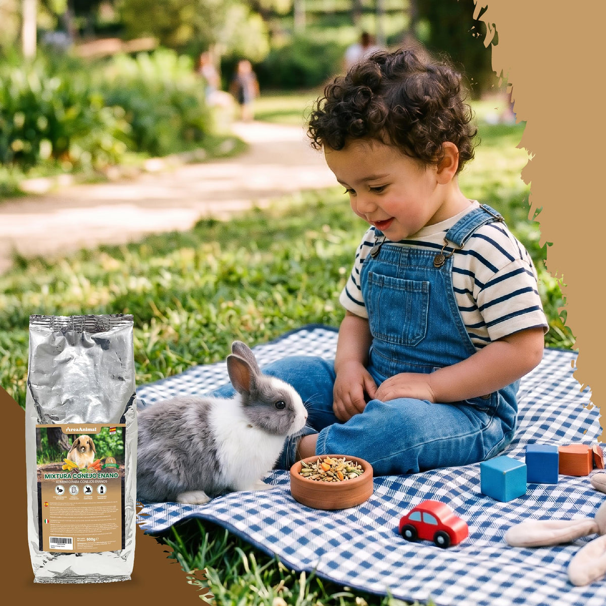 Comida para Conejos Enanos · 900 g