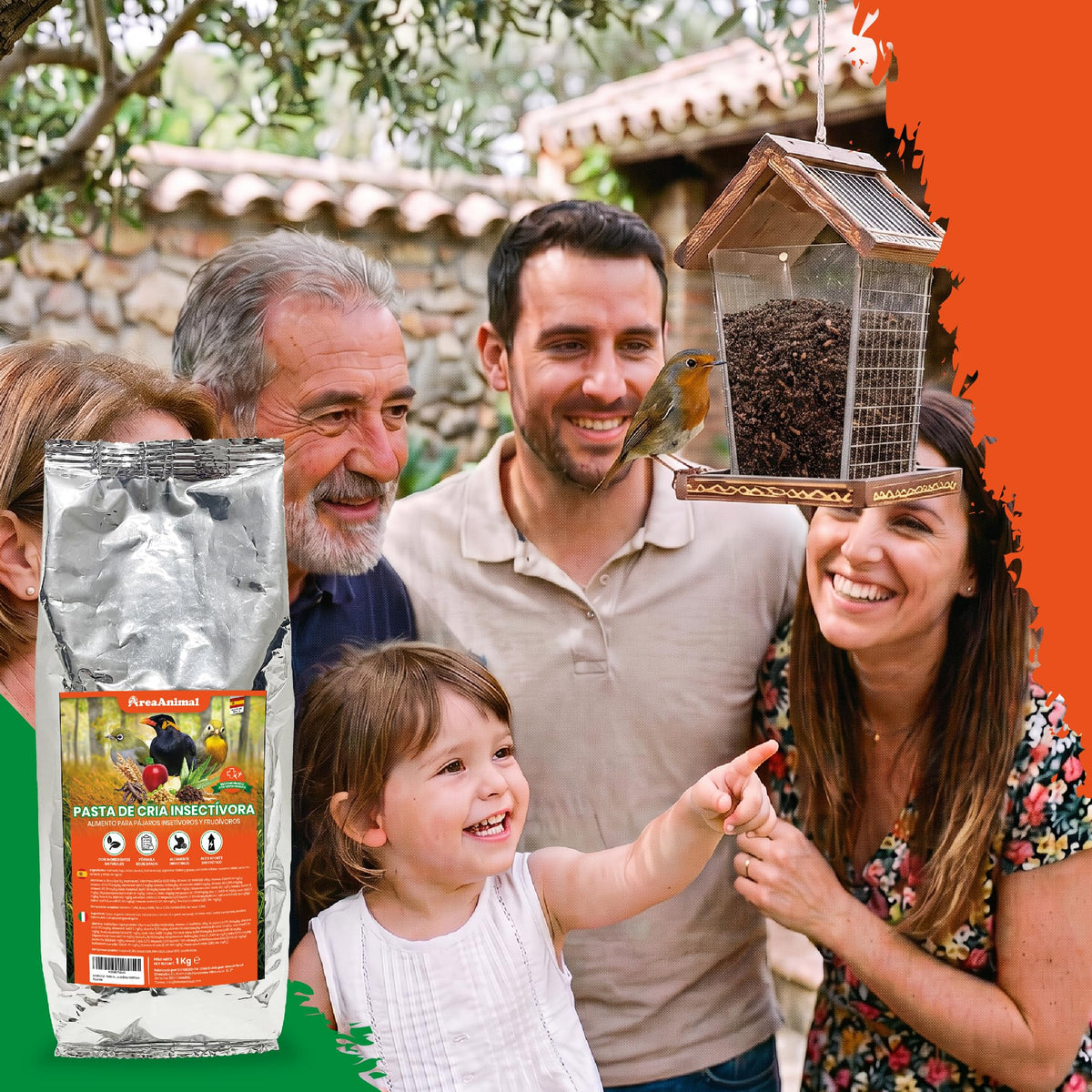 Pasta para Pájaros Insectívoros · 1 kg