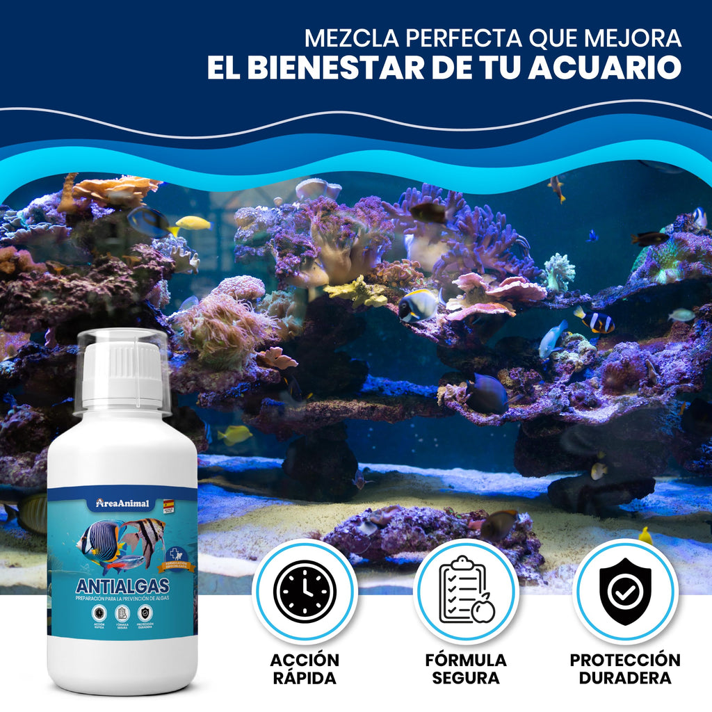 Antialgas para Acuarios · 250 ml