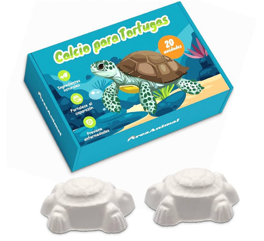 Calcio para Tortugas de Agua 20 Uds