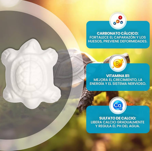 Calcio para Tortugas de Agua 20 Uds