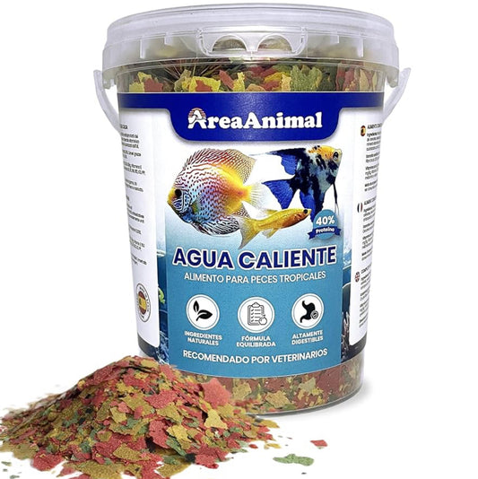 Comida para peces tropicales