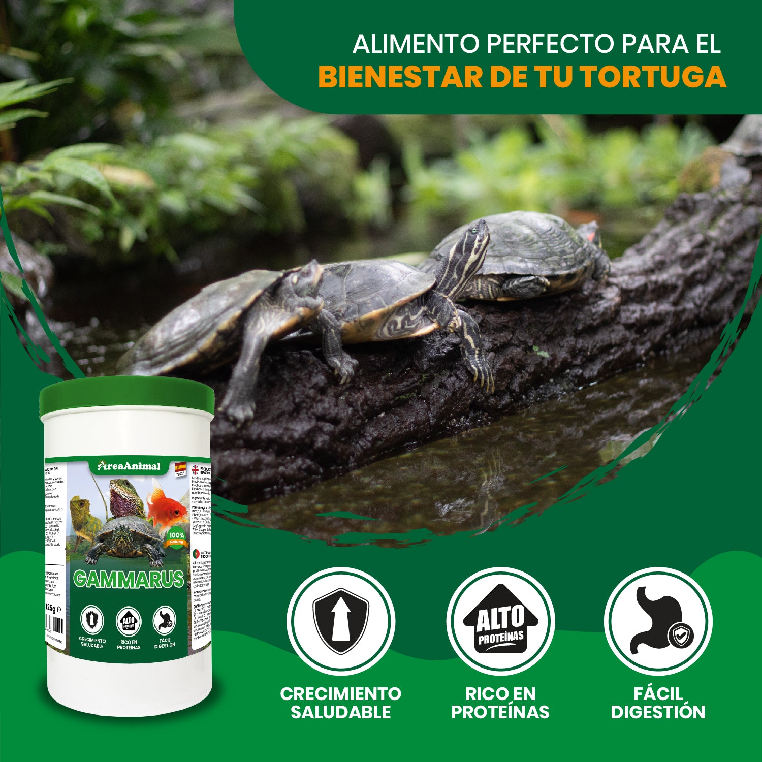 Gammarus 100% Natural 110g/1L