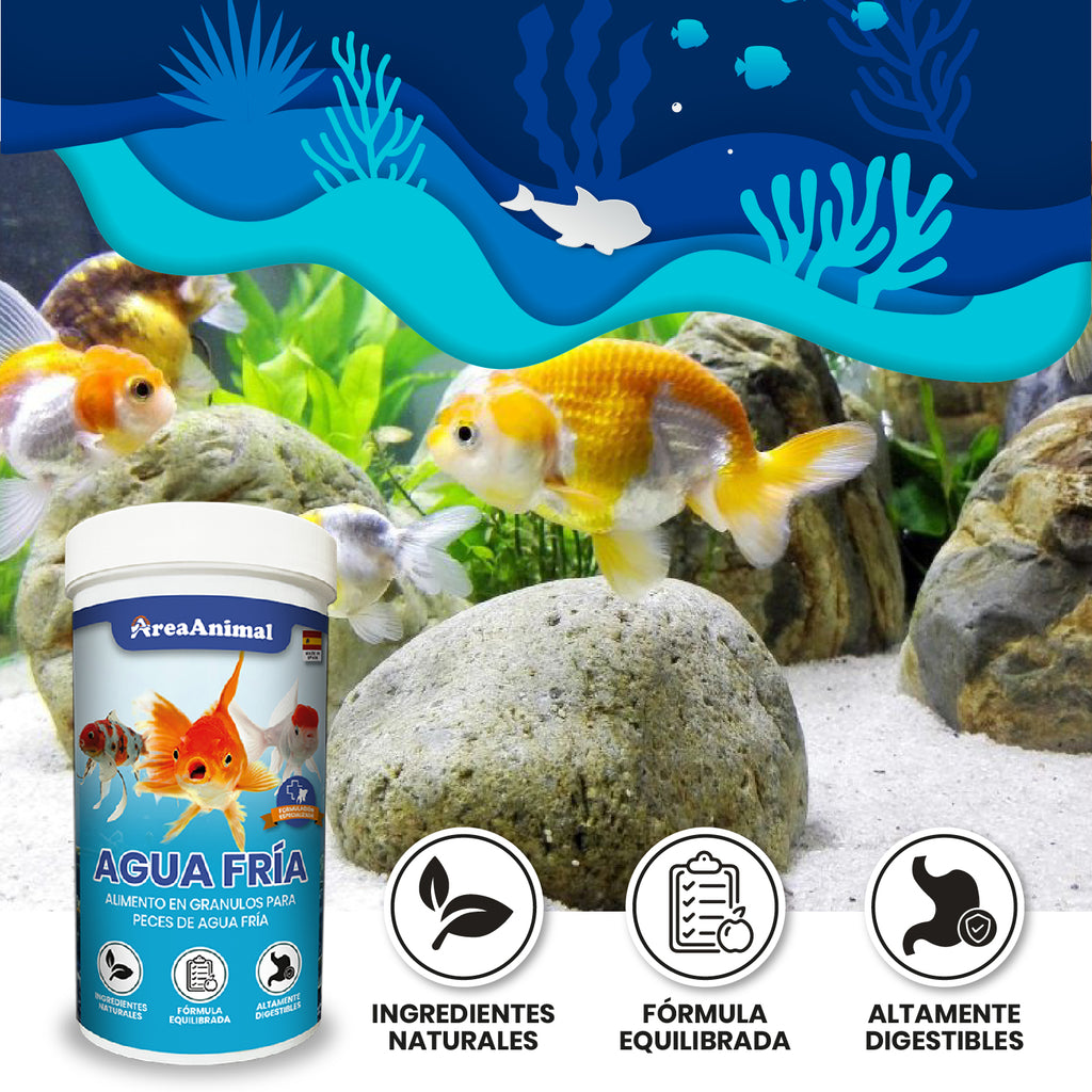 Granulado para Peces de Agua Fría 120g/250ml
