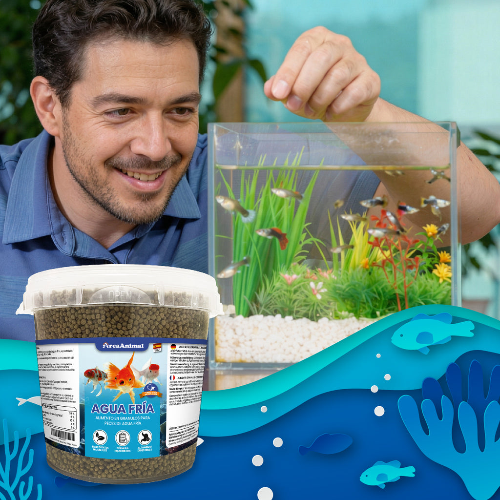 Granulado para Peces de Agua Fría 330g/750ml