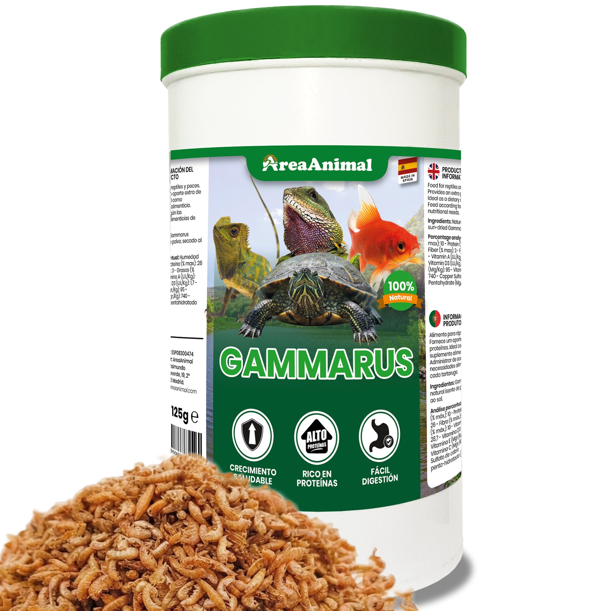Gammarus 100% Natural 110g/1L