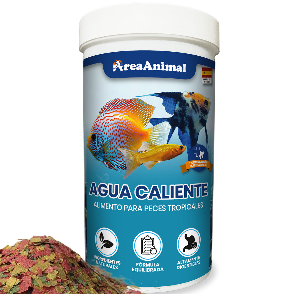 Escamas para Peces de Agua Caliente 50g/250ml