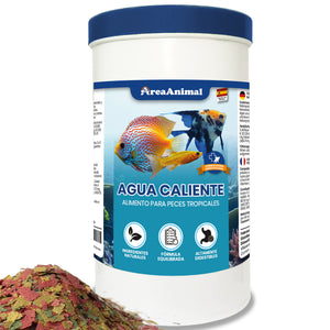 Escamas para Peces de Agua Caliente 180g/1L