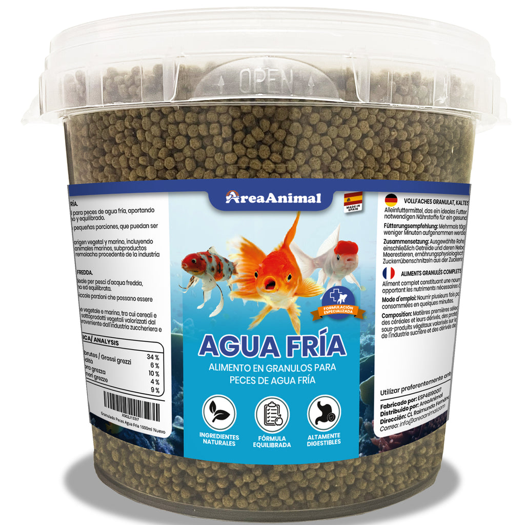 Granulado para Peces de Agua Fría 330g/750ml