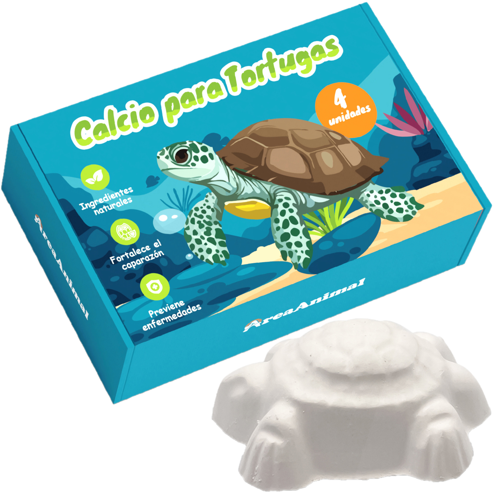 Calcio para Tortugas de Agua 4pcs